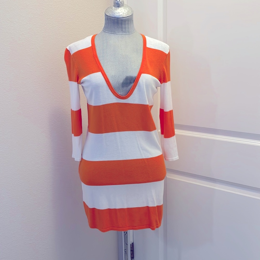 Tommy Bahama Stripped long shirt sz.XS